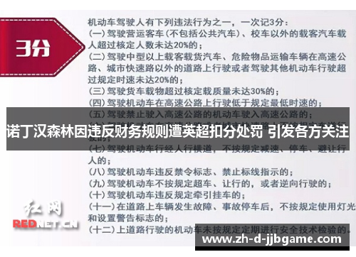 诺丁汉森林因违反财务规则遭英超扣分处罚 引发各方关注